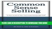 Ebook Common Sense Selling Free Download