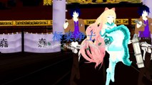 (MMD 極楽浄土) Lizzy Dance and Sebastian Sings