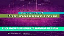 [PDF] Essentials of Pharmacoeconomics (Point (Lippincott Williams   Wilkins)) [Full Ebook]