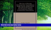 Books to Read  The Law of Florida Homeowners  Associations: Single Family Subdivisions Townhouse