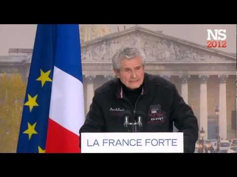 Claude Lelouch soutient Nicolas Sarkozy