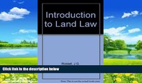 Big Deals  Introduction to Land Law  Full Ebooks Best Seller