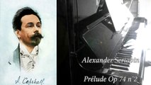 Alexander Scriabin - Prélude Opus 74 n°2