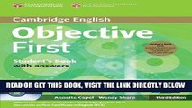 [BOOK] PDF Objective First Student s Book Pack (Student s Book with Answers with CD-ROM and Class