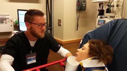 FLIRTING WITH HER NURSE WHILE UNDER ANESTHESIA! (Marry Me)