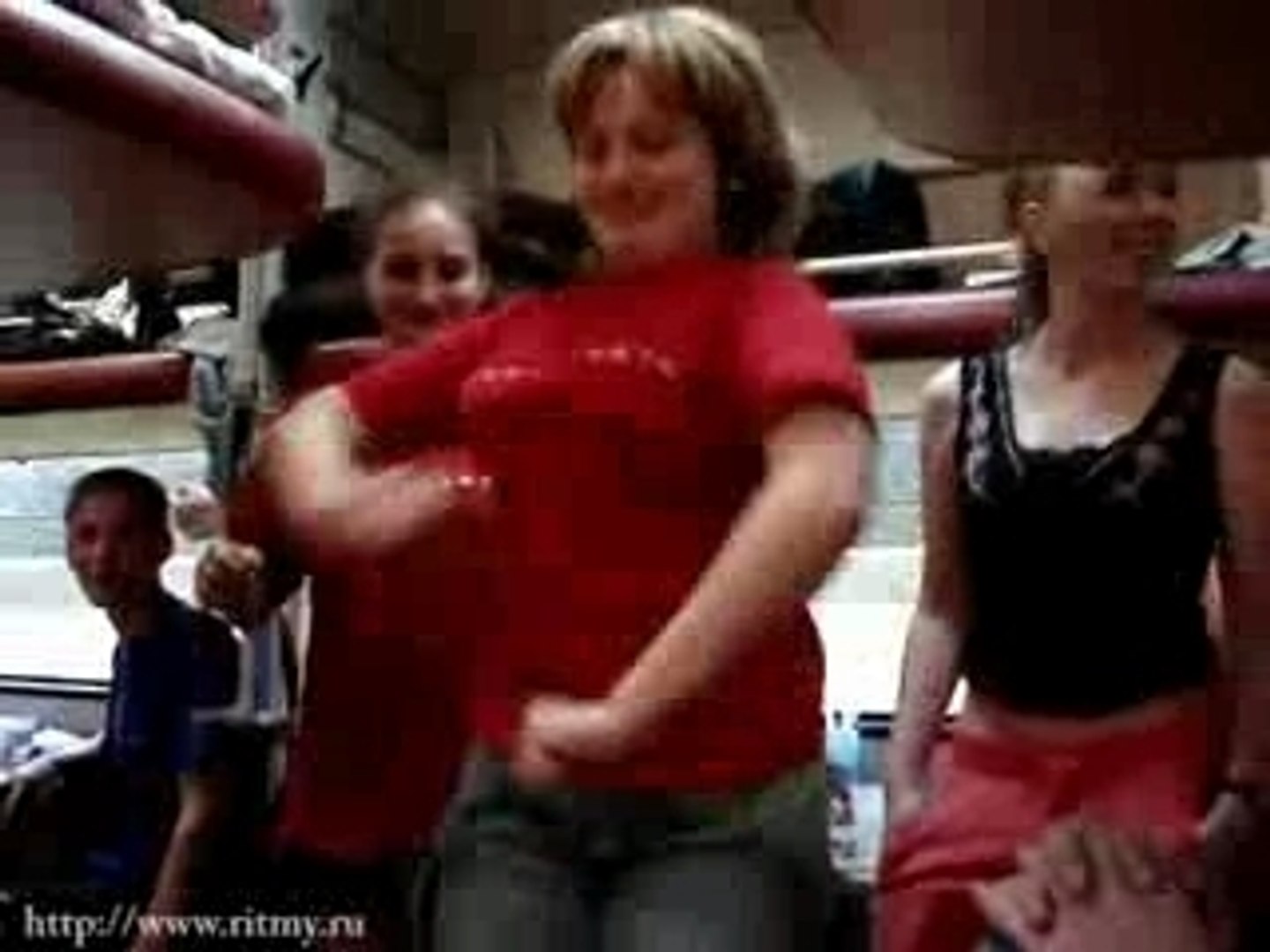 ⁣Dance In Train