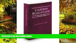 Full [PDF]  California Rules of Court - State, 2013 ed. (Vol. I, California Court Rules)
