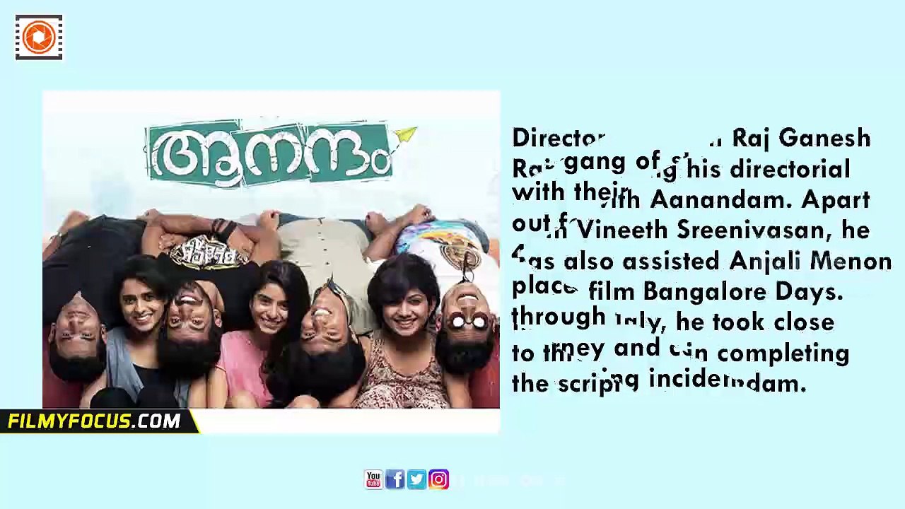 Aanandam Malayalam Movie Review ||Ganesh raj, Vineeth Sreenivasan, Anjali  Menon