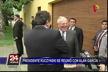 Pedro Pablo Kuczynski se reunió con Alan García