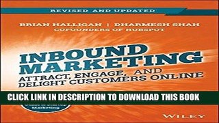 [New] Ebook Inbound Marketing, Revised and Updated: Attract, Engage, and Delight Customers Online