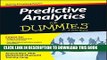 Ebook Predictive Analytics For Dummies Free Read