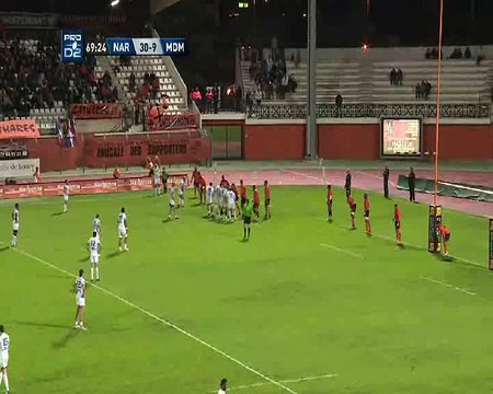 SITE OFFICIEL STADE MONTOIS RUGBY - ESSAI CH. DAVID - NARBONNE vs SMR