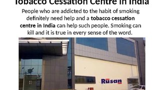 Tobacco Cessation Centre in India helping people choose life over smoking