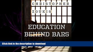 READ THE NEW BOOK Education Behind Bars: A Win-WIn Strategy for Maximum Security READ PDF BOOKS