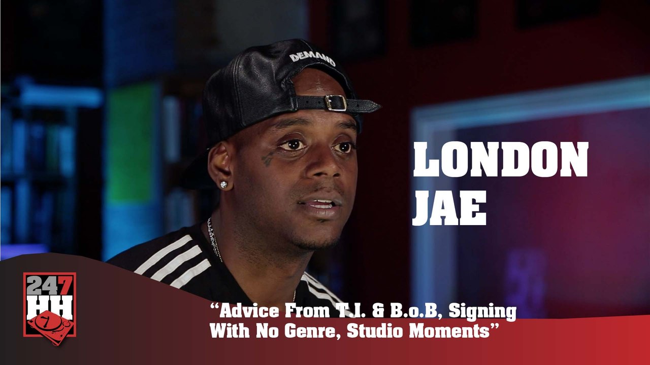 London Jae  - Advice From T.I. & B.o.B, Signing With No Genre, Studio Moments (247HH Exclusive) (247HH Exclusive)