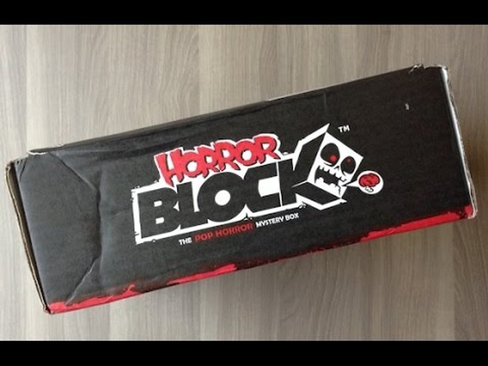 Unboxing: Nerd Block Horror Block!