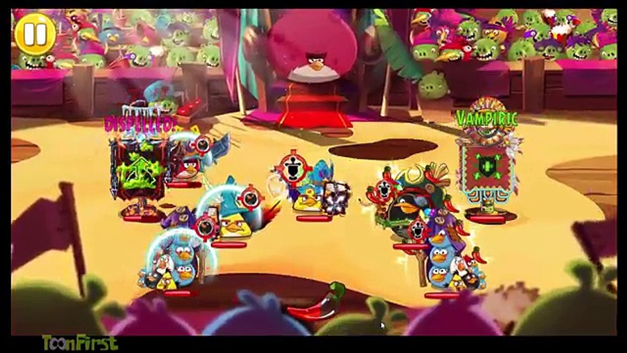 Angry Birds Epic: Epic Daily Arena Failed.