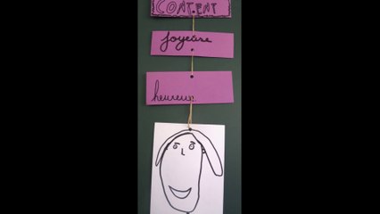 "Nos émotions" par l'UPE2A de l'école du Centre à Montauban (82)