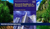 Books to Read  Research Handbook on European State Aid Law (Research Handbooks in European Law