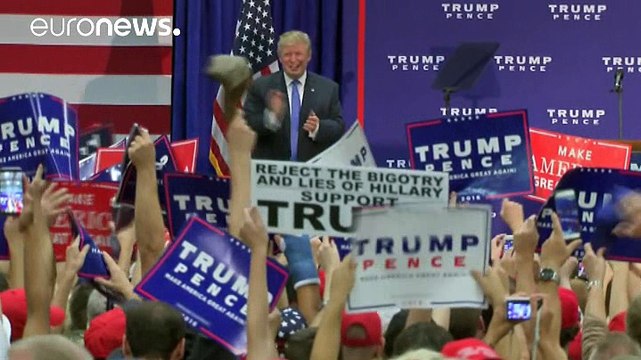 Presidenziali Usa: toni sempre più violenti e Trump recupera nei sondaggi