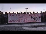 Napoli - Deposito giudiziario a Ponticelli, la protesta degli abitanti (21.10.16)