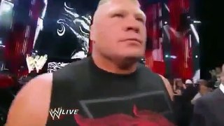 2016 Goldberg and Brock Lesnar returns Brock Lesnar face to face with Goldberg Full HD Wwe Raw