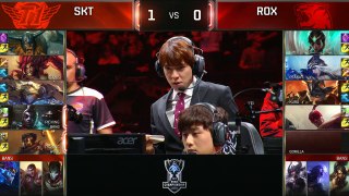 SKT vs ROX - Semifinals Day 1 Game 2