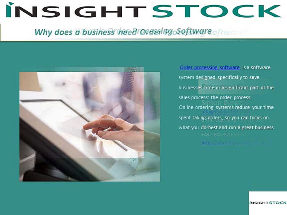 Advantages of Online Order Processing Software