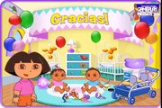 DORA the babysitter Dora the Explorer Gameplay Full episodes game baby games HCX8z10 MPI
