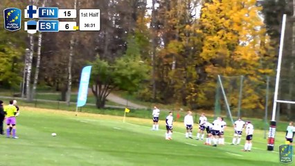 REPLAY of FINLAND / ESTONIA 22/10/2016 - RUGBY EUROPE CONFERENCE 2 NORTH 2016/2017