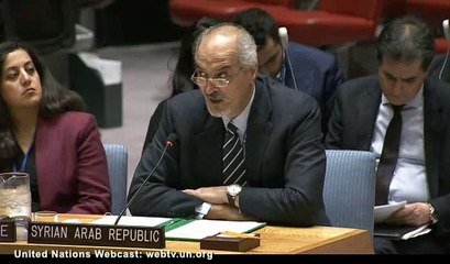 UNSC 19/10/2016 Syrie sur la colonisation du Golan par Israël et son aide aux terroristes