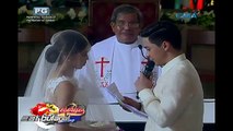 Eat Bulaga Alden Richards and Maine Mendozas ​emotional wedding vows