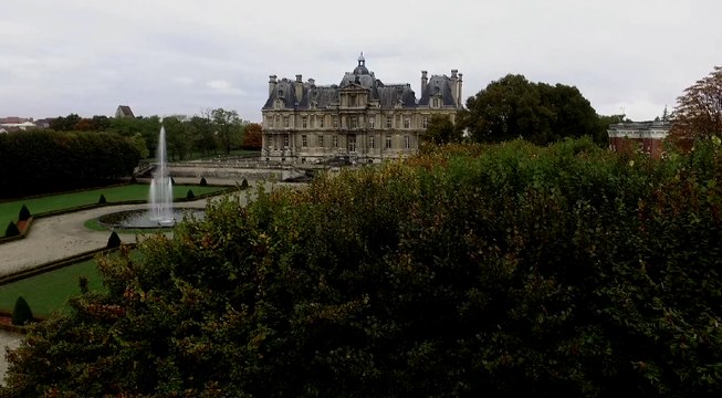 Château de Maisons à Maisons-Lafitte monument historique vue du ciel par Lionel Fouré
