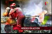 Héroes en acción: la sacrificada labor de los bomberos