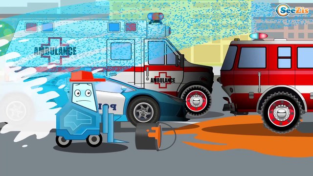 Мультики про машинки. Пожарные машины. Развивающие мультфильмы. Видео для детей