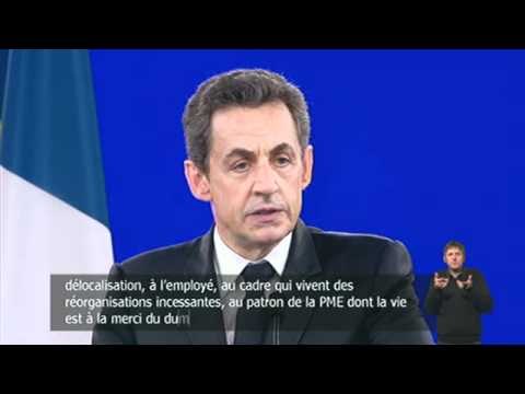 Discours de Nicolas Sarkozy à Villepinte
