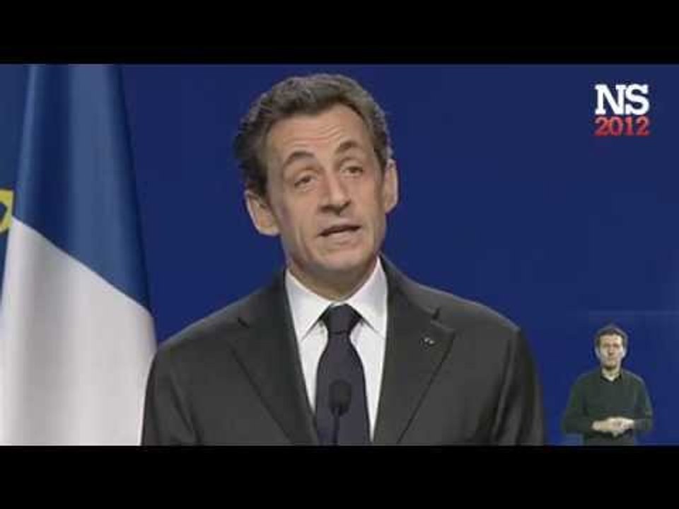 Discours de Nicolas Sarkozy à Bordeaux
