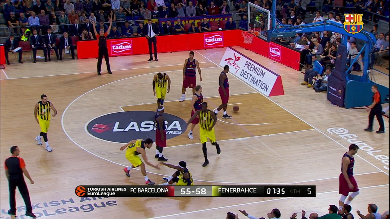 [HIGHLIGHTS] BASKET (Eurolliga): FC Barcelona Lassa – Fenerbahçe