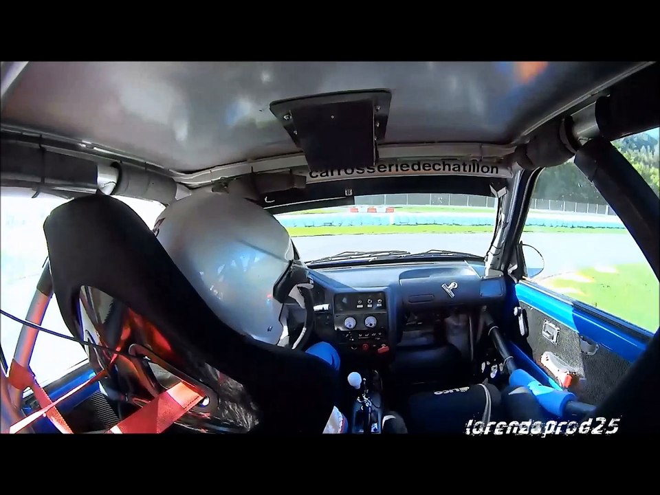 slalom de la versenne 2016 3ème manche R.Bourgeois 106 S16