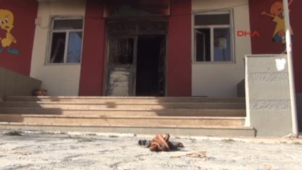 Van'da PKK'lılar Anaokulu Yaktı
