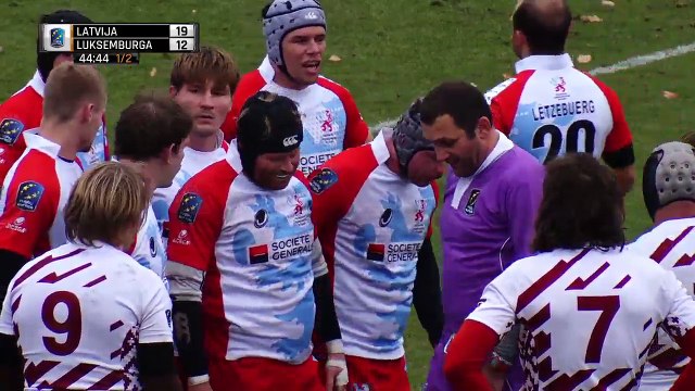 REPLAY LATVIA / LUXEMBOURG - RUGBY EUROPE CONFERENCE 1 NORTH 2016/2017 - 22/10/2016