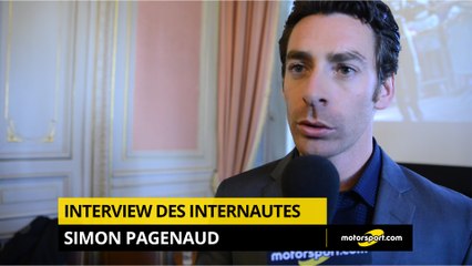 Simon Pagenaud répond à vos questions !