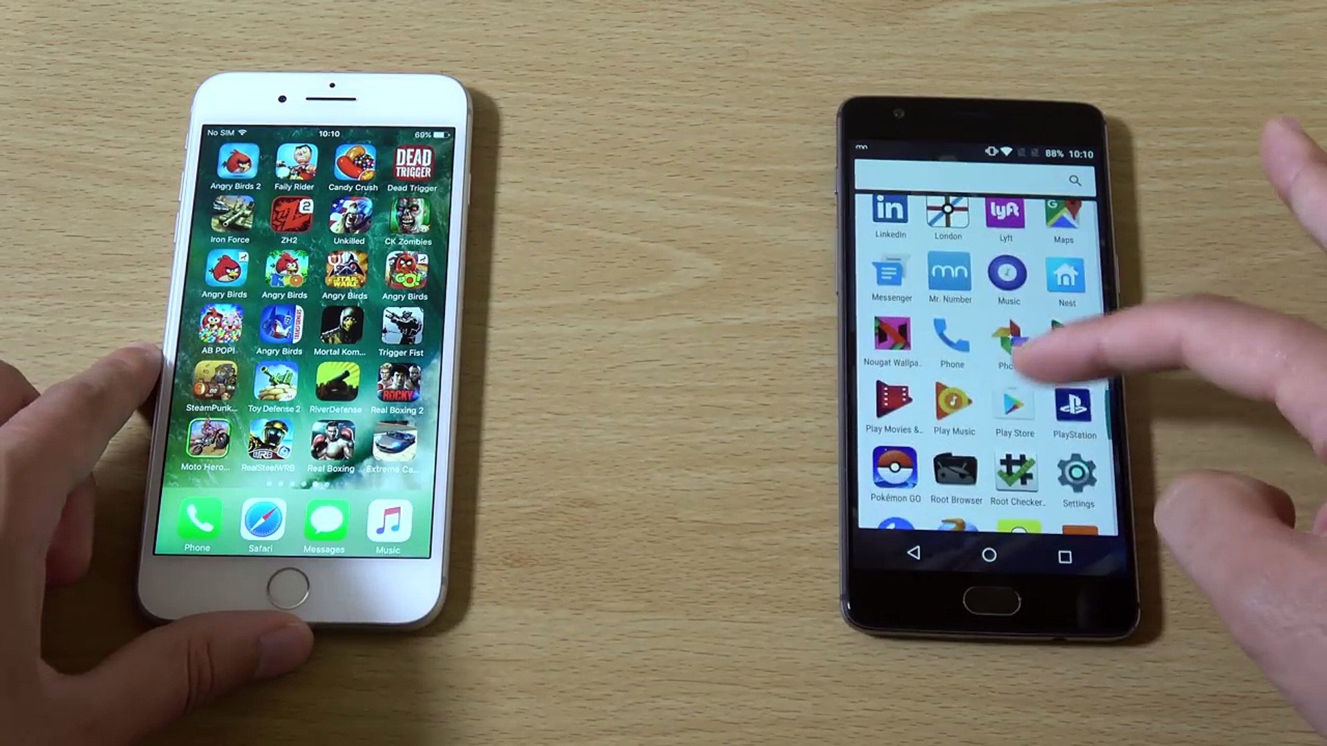 ⁣iPhone 7 Plus vs OnePlus 3 - Speed & Camera Test!