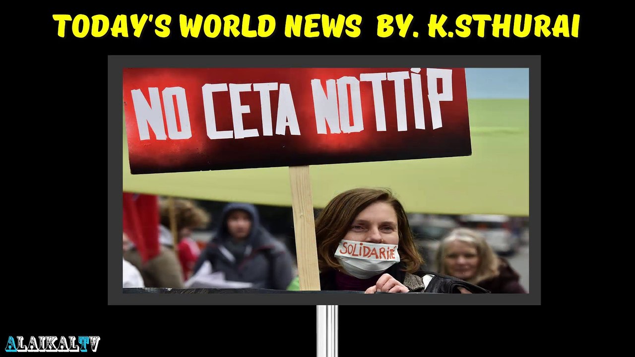 Today's World News. 22.10.16 - By. K.S.Thurai