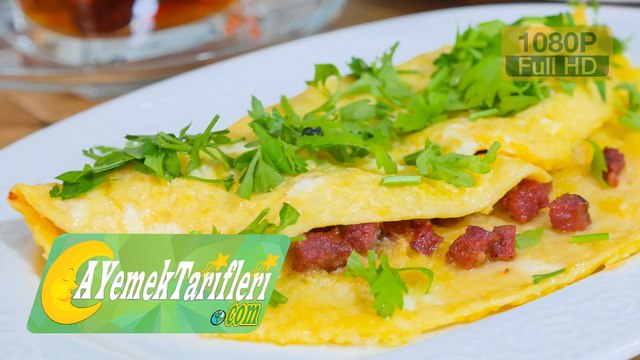 Sucuklu Omlet Nasıl Yapılır? | Sucuklu Omlet Tarifi | Sucuklu Yumurta