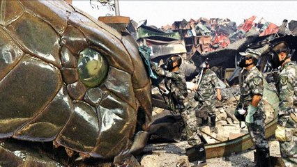 50 Foot Mutant Snake in China Sea