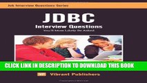 [PDF] JDBC Interview Questions You ll Most Likely Be Asked Full Online
