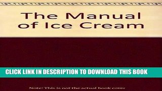 [New] Ebook The Manual of Ice Cream Free Online