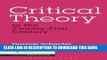 [EBOOK] DOWNLOAD Critical Theory in the Twenty-First Century (Critical Theory and Contemporary
