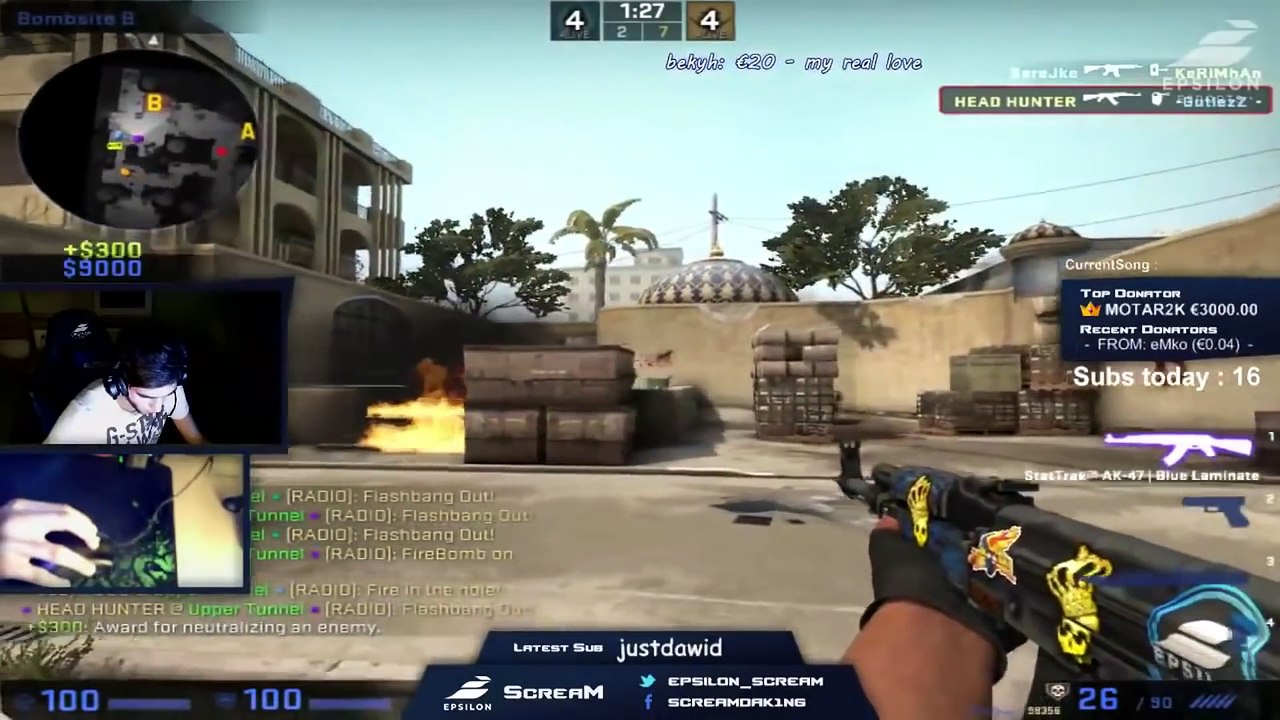 CS GO - BEST OF ScreaM! (Insane Aim, Crazy Plays, Funny Moments, Stream Highlights & More)